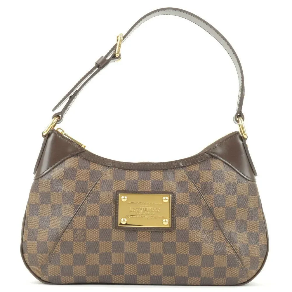 Authentic Louis Vuitton Damier Thames PM Shoulder Bag Hand Bag N40 - Picture 1 of 11